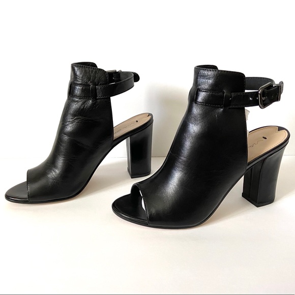 Via Spiga V-fabrizie Heeled Leather Sandal - Picture 3 of 6